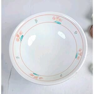 Primula Decorata a Mano Italy Bowl 9.5" X 5" Floral Serving Bowl